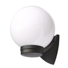 Westray Outdoor Globe Wall Light,  Black