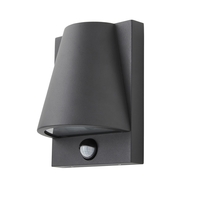 Wilbur Outdoor Wall Light with PIR Sensor,  Anthracite