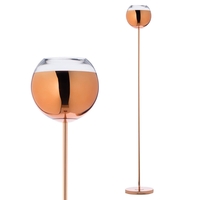 Zyra Floor Lamp,  Copper
