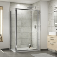 1000 x 800 Rectangular Sliding Shower Enclosure - Fiji