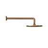 250mm Brushed Bronze Wall Mounted Shower Head