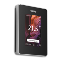 6iE Black WiFi Underfloor Heating Thermostat - Warmup