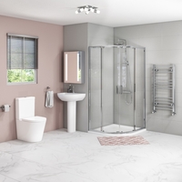 800mm Quadrant Shower Enclosure with Tray - Juno