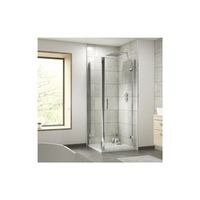 900 Square Hinged Shower Enclosure with Tray - Fiji