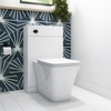 Back To Wall Rimless Toilet with Soft Close Seat - Boston