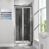 Bi-Fold Shower Door 1000m - 6mm Glass - Aquafloe Range