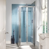 Bi-Fold Shower Door 760mm - 6mm Glass - Aquafloe Range