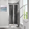 Bi-Fold Shower Door 800mm - 6mm Glass - Aquafloe Range