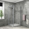 Bifold Enclosure 900mm - 4mm Glass - Vega Range