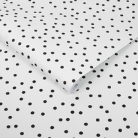 Black & White Confetti Wallpaper - Easy Superfresco