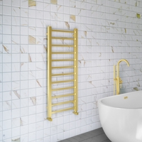 Brass Heated Towel Rail Radiator 1200 x 500mm - Sonoran