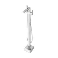 Chrome Freestanding Bath Shower Mixer Tap - Lex