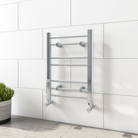 Chrome Heated Towel Rail Radiator 600 x 400mm - Sahara