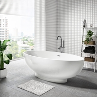 Freestanding Double Ended Bath 1688 x 795mm - Oval