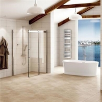 Sliding Enclosure with Silhouette Tray 1400 x 800mm - 8mm Glass - Aquafloe Elite II Range