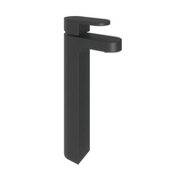 Tall Black Mono Basin Mixer Tap - Hue