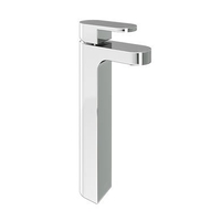 Tall Chrome Mono Basin Mixer Tap - Hue