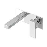 Wall Mounted Chrome Basin Mixer Tap - Lex