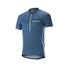 ALPINESTARS Elite Short Sleeve Jersey 2018 Poseidon Blue/White Xl