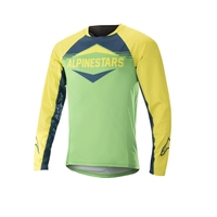 ALPINESTARS Mesa Long Sleeve Jersey 2018 Yellow/Summer Green L
