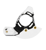 E Thirteen TRS+ Dual Ring DMB IS-old Chainguide 32-40t White