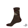 ENDURA Argyll Sock (Twin Pack): Burgundy - L