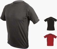 Endura Baa Baa Merino S/S Base Layer-M-Red