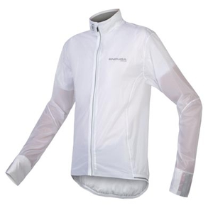 ENDURA FS260-Pro Adrenaline Race Cape II: White - M