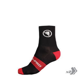 ENDURA FS260-Pro Sock (Twin Pack): Black - S-M