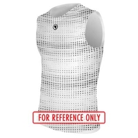 ENDURA Translite Sleeveless Base Layer-Full Print White-XL