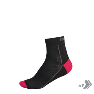 ENDURA Wms BaaBaa Merino Winter Sock (Single): Pink - One size