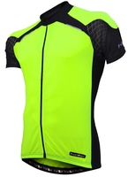 Force J-730-1,  Mens Short Sleeve Jersey-Yellow-Small