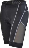 Funkier Ladies 10 Panel Active Cycling Shorts-Black-Small