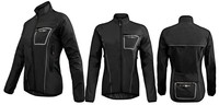 Funkier Ladies Waterproof Jacket -Black-14