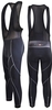 FUNKIER Winter Thermal Microfleece Bib Tights-Black-X Large
