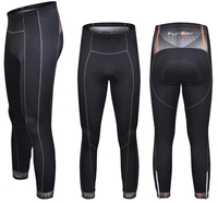 FUNKIER Winter Thermal Microfleece Tights-Black-XXX Large
