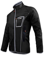 FUNKIER WJ-1317 Waterproof Rain Jacket 2015-Black-Large