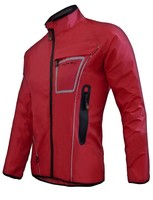 FUNKIER WJ-1317 Waterproof Rain Jacket 2015-Red-X Large