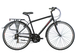 Pioneer 2 Hybrid Bike 2015-18"-Black