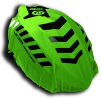 Respro Hi-Viz Helmet Cover-Green