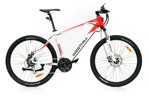 WESTHILL Ghost Electric Bike-Red/White