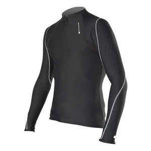 Xtract Zip Neck: BlackNone - L