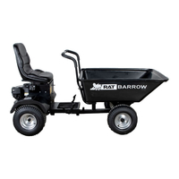 RAT Barrow Electric Start Ride-On Powered Barrow