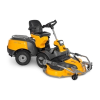 Stiga Park Pro 900WX 4WD Front Deck Ride On Lawn Mower + Combi Pro 125Q Plus QF EL Deck (125cm)