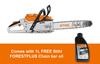 Stihl MSA 300 45cm Cordless Chainsaw (Power Unit)