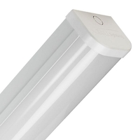 60W Cool White LED Batten - 5ft Twin