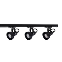 Academy 1 Circuit Track Light Kit - Black - 3 Lights