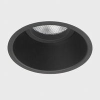 Astro Minima Deep Recessed Fixed Downlight - Black