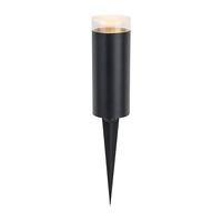 EasyFit 12v Garden Lights - Botanic LED Post Light - Black