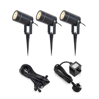EasyFit 12v Garden Lights - Chelsea LED Garden Spotlight Kit - 3 Lights